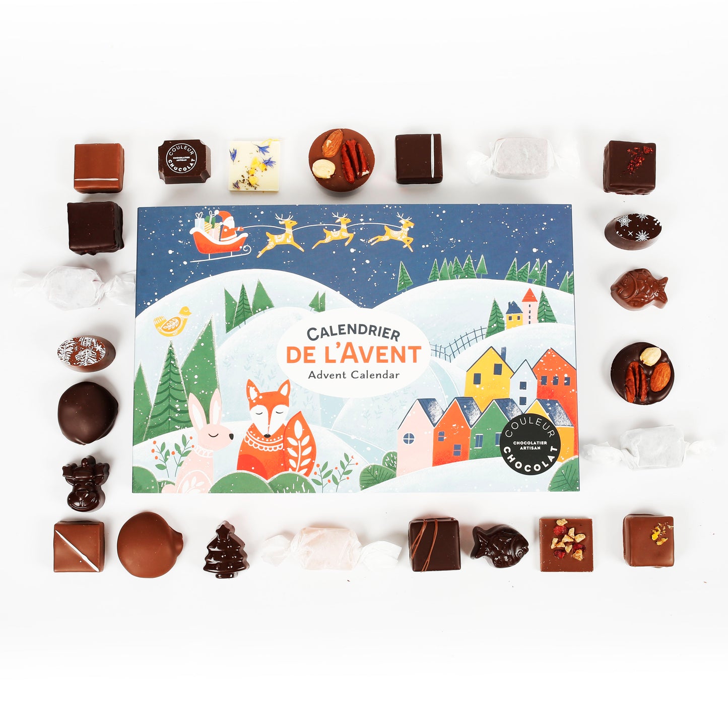 Gourmet Advent Calendar - Couleur Chocolat